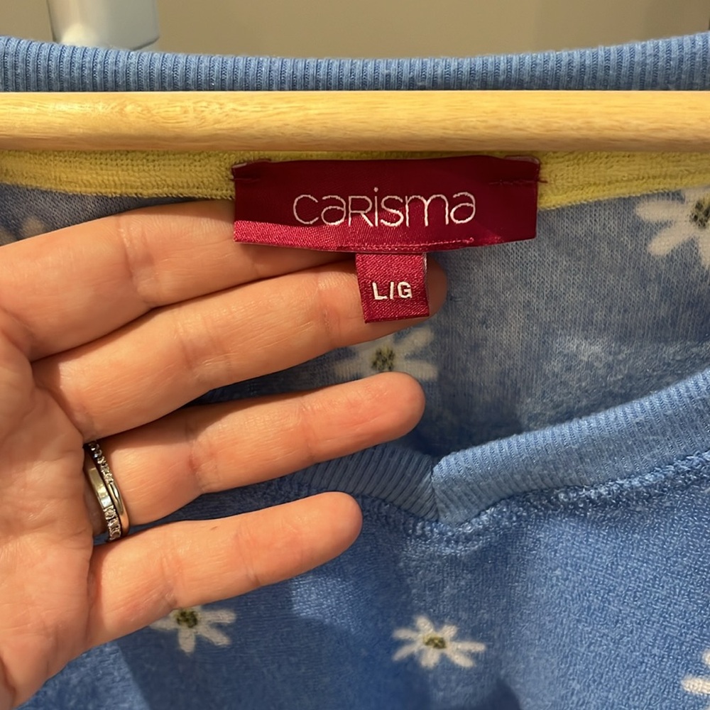 ⭐️HOST PICK 3/$35⭐️Carisma | Terry Pajama Set- large - Picture 4 of 10